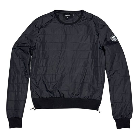 CRIMINAL DAMAGE London Black Lightweight Streetwear Bomber Jacket Womens XS - Picture 1 of 8